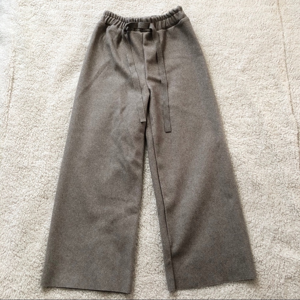 High-waisted Wide Leg Pants